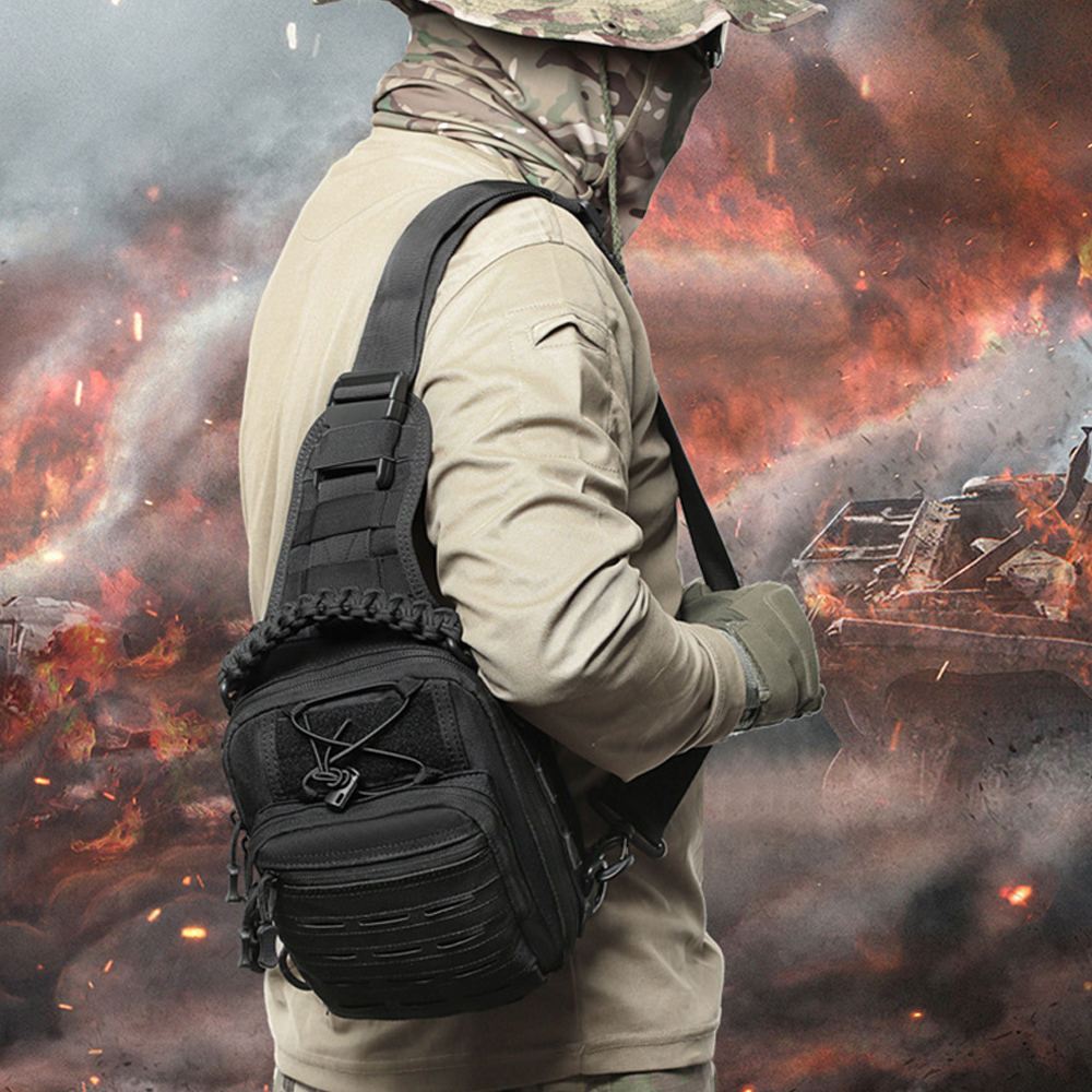 Tactical Sling Bag Pouch Multi - огляд і ціна Edc Pistol Carry Bag
