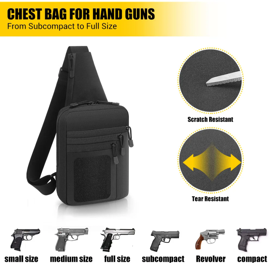 CAOX Tactical Pistol Gun Bag C - огляд і ціна Edc Carry Handgun