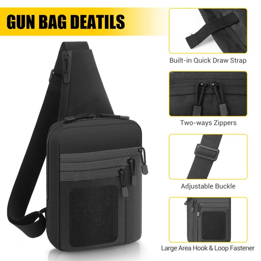 CAOX Tactical Pistol Gun Bag C - огляд і ціна Edc Carry Handgun