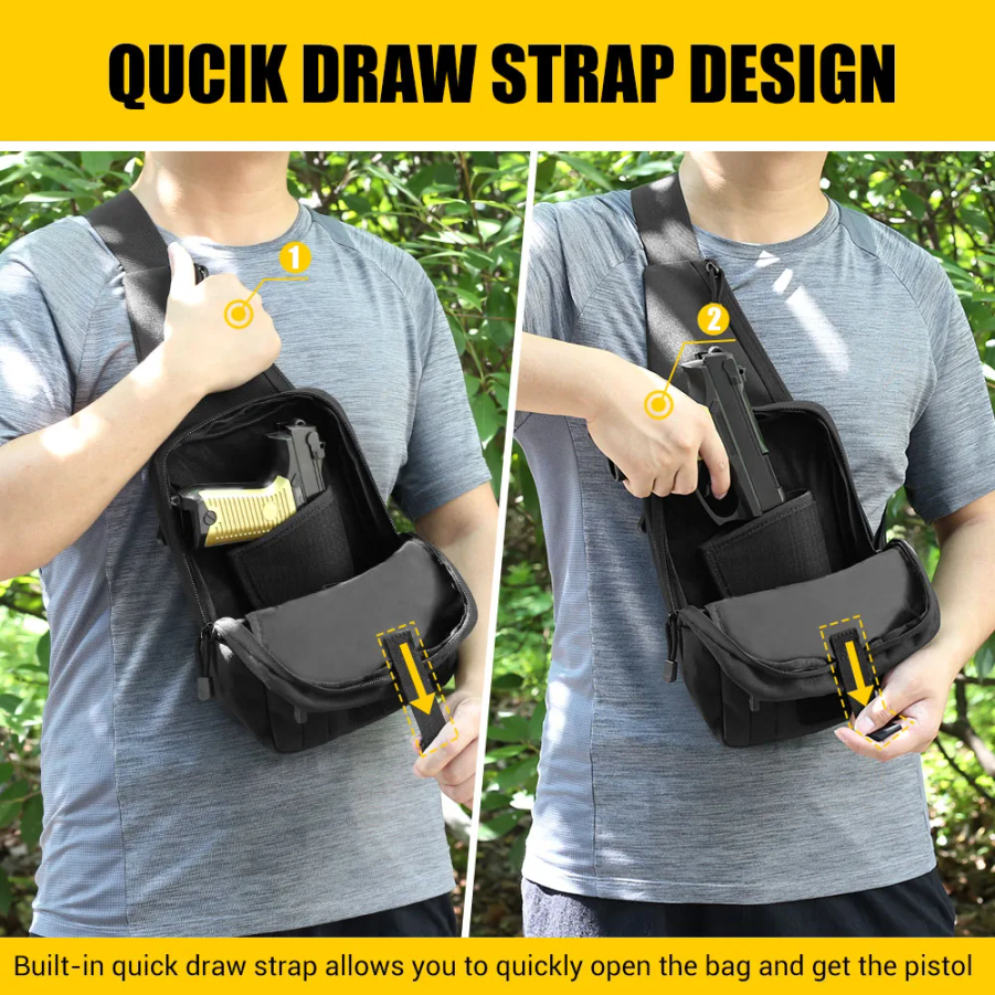 CAOX Tactical Pistol Gun Bag C - огляд і ціна Edc Carry Handgun