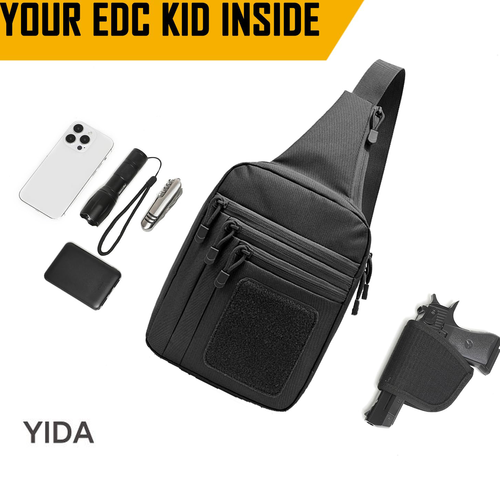 Concealed Carry Crossbody Bag  - огляд і ціна Edc Carry Items
